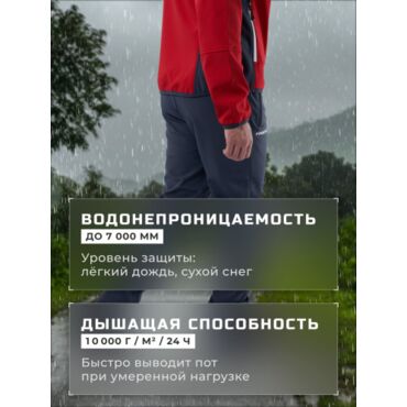 Finntrail Брюки Softshell Nitro 4603 Grey - миниатюра 11