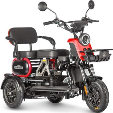 Электротрицикл Wanshida UN MOTO 60V 650Вт - миниатюра 2