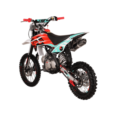 Питбайк KAYO BASIC K125EM 17 14 KRZ (механ. сцепл., эл. стартер) 2026 - миниатюра 4