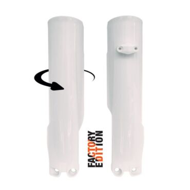 Защита вилки 360 белая KTM SX SX F 23-; EXC EXC F 24- / Husqvarna TC FC 23- ; TE FE 24- / GasGas MC MC F 23- ; EC EC F 24- - миниатюра 2