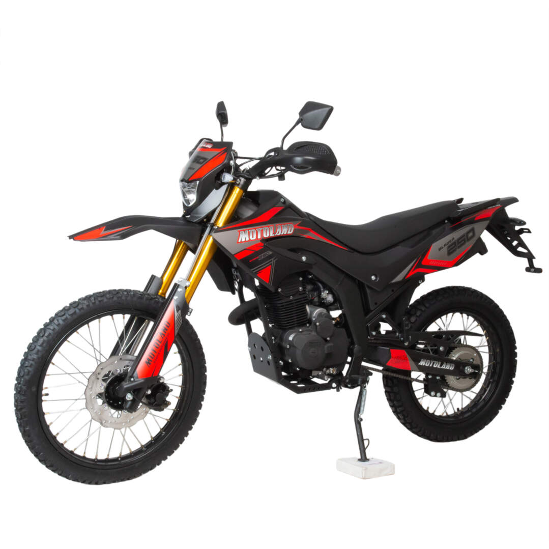 Мотоцикл кроссовый Motoland 250 ENDURO BLAZER (XF250 A) красный