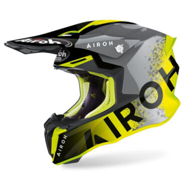 Airoh Мотошлем TWIST 2.0 BIT YELLOW GLOSS - миниатюра 2