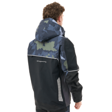 Dragonfly Куртка мембранная Quad Pro Man 2025 Green Camo - Black - миниатюра 13