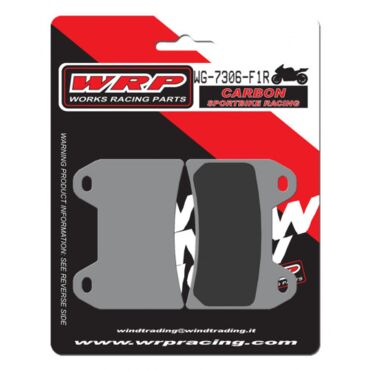 Тормозные колодки WRP WG 7306 F1R (LMP306 CRR / SBS 706DC / FDB2099 / FA244) - миниатюра 1