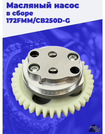 Масляный насос в сборе 172FMM CB250D G