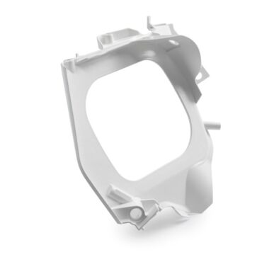 Передняя часть корпуса воздушного фильтра белая KTM SX SX F 19 21; EXC EXC F 20 21 - миниатюра 1