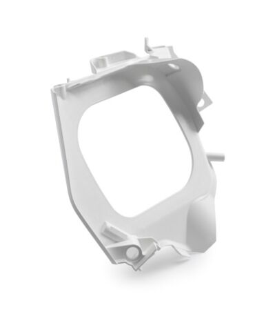 Передняя часть корпуса воздушного фильтра белая KTM SX SX F 19 21; EXC EXC F 20 21