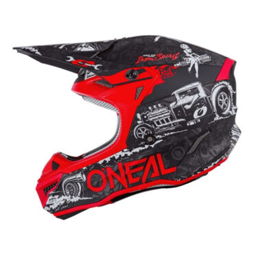 Oneal Шлем кроссовый 5Series HR Красный Черный - миниатюра 5