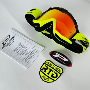Очки Progrip Atzaki Black Yellow (красная зеркальная линза 3248C с защитой от царапин) 3201 194 FL - миниатюра 4