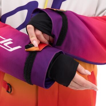 Dragonfly Плащ зимний Race Coat Winter Sunset Woman 2025 Orange - Violet - миниатюра 10
