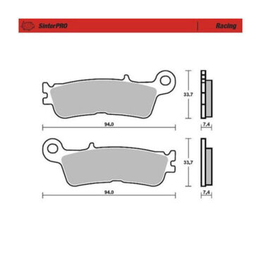 Тормозные колодки передние MMT YZ450F 20-.. YZ250F 21-.. Racing (995cm44) - миниатюра 1