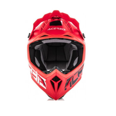 Acerbis Шлем Steel Carbon Red 2 - миниатюра 6