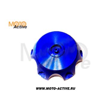 Крышка топливного бака алюминиевая d 48,5 мм SM PARTS синяя - миниатюра 1
