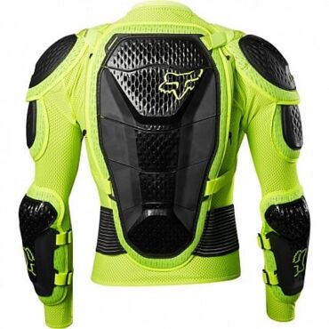 FOX Защита панцирь Titan Sport Jacket Flow Желтый Черный - миниатюра 3