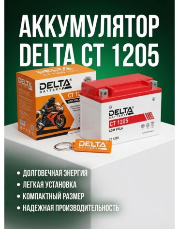 Аккумуляторная батарея Delta СТ1205