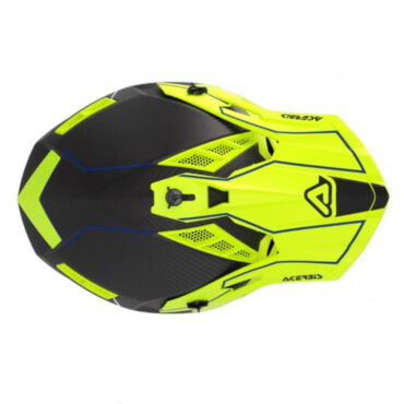 Acerbis Шлем Steel Carbon 22 06 Black Fluo - миниатюра 4