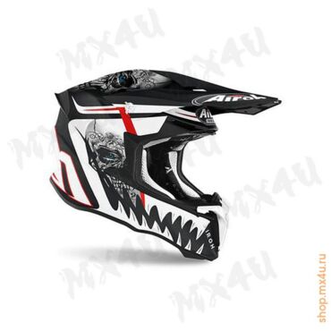 Шлем Twist 2.0 Mask - черно\бело\матовый - миниатюра 1