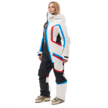 Dragonfly Комбинезон Gravity Woman White Snow - Black 2025 - миниатюра 15