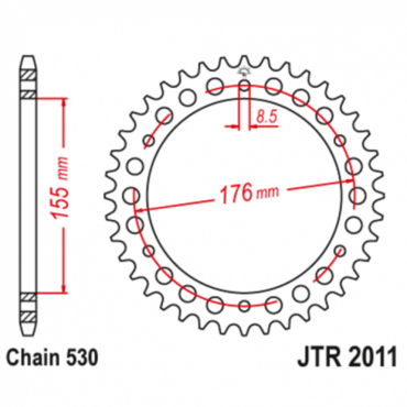 Звезда ведомая JTR2011.43 - миниатюра 1
