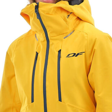 Dragonfly Куртка утепленная Gravity Premium Woman Yellow Dark Ocean - миниатюра 7