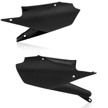Боковины номерные задние Yamaha YZ250F (2019 2023), YZ450F (2018 2022), WR250F (2020 2022), WR450F (2019 2022), Черный - миниатюра 1