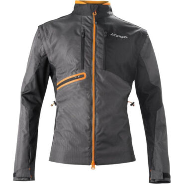 Acerbis Куртка Enduro Black Orange - миниатюра 4