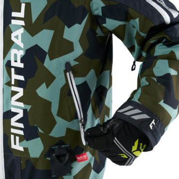 Finntrail Комбинезон утепленный зимний Widetrack 3852 Camo Army - миниатюра 10