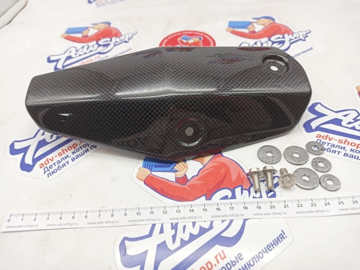 Wings Carbon fibre heat shields  ( Big ) карбоновый термоэкран  ( Big ) 1050 ADV,1090 ADV / ADV R, 1190 ADV / ADV R, 1290 ADV R / S / T   14 20 - фото 2
