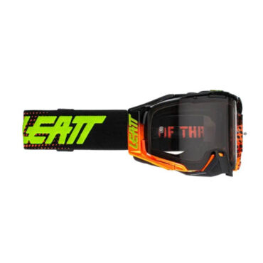 Leatt Очки Velocity 6.5 Neon Orange Light Grey 58% - миниатюра 2