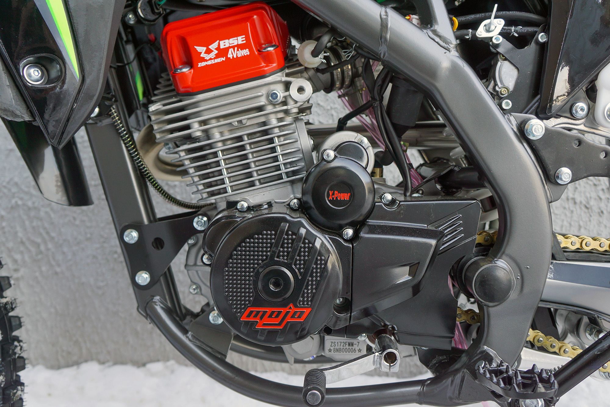 Двигатель в сборе 250cc ZS172FMM-7(CB250RL).123.2502 - фото 2