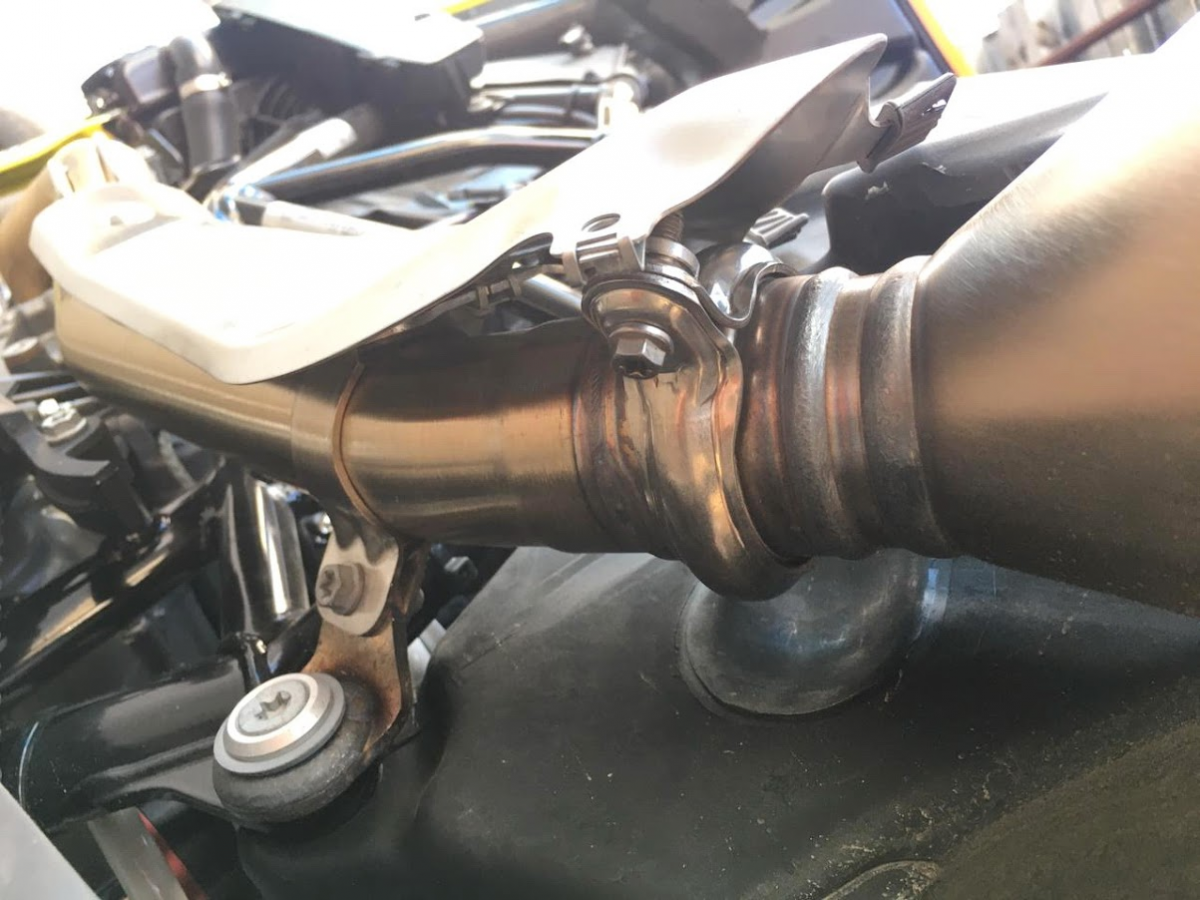 Wings Titanium Mufflers прямоточный титановый выхлоп (silver) Husqvarna 701 R ( 21 24 ) WTMC701 21 - фото 5