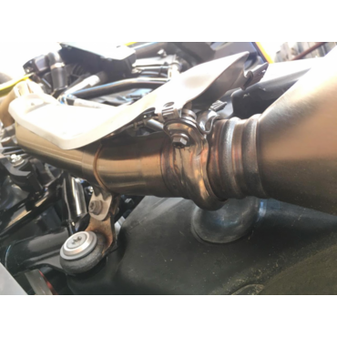 Wings Titanium Mufflers прямоточный титановый выхлоп (silver) Husqvarna 701 R ( 21 24 ) WTMC701 21 - миниатюра 5