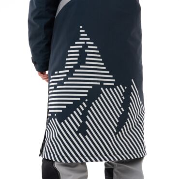 Dragonfly Плащ зимний Race Coat Man 2025 Black - White - миниатюра 15