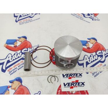 Vertex 23630A Поршень (D.66,34) KTM SX EXC250 '2006 23 HQV TC Te250 '2014 23 карб / TPI - миниатюра 2