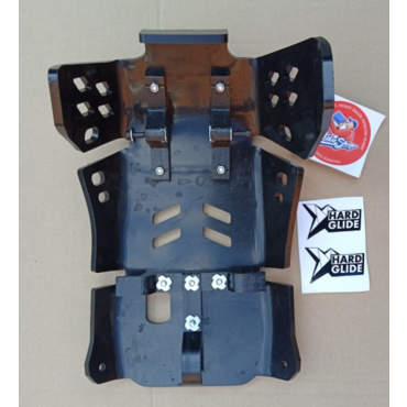 HardGlide защита картера черная KTM 250 300 EXC TBI 24-> // HG KE2 24 048 BLK - миниатюра 5