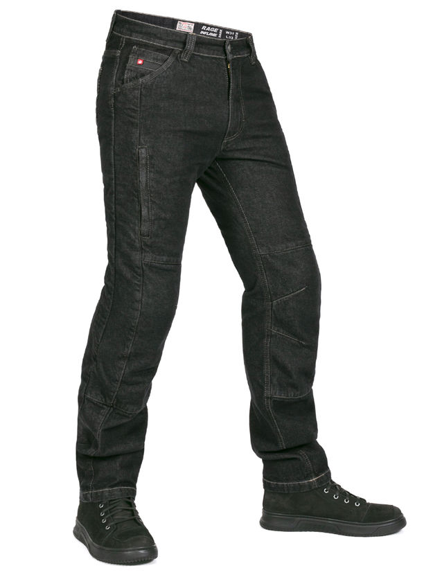Мотоджинсы мужские INFLAME RAGE DARK