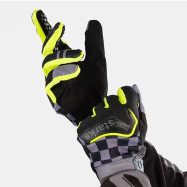 Перчатки для кросса Phoenix V3 Черный Серый Hi Vis - миниатюра 3