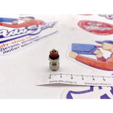 KTM VALVE M8X1 INCL. SCREW CAP клапан вилки SX 17 23 ( 48601494S / 46180662 ) - миниатюра 2