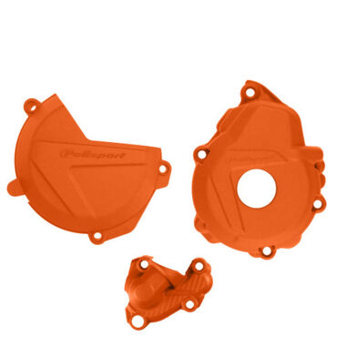 Защита крышек сцепления, генератора и помпы Polisport KTM 250 350EXC F 17 23 - миниатюра 1
