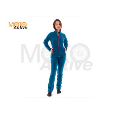 Женские флисовые брюки Dragonfly Blue Pink - миниатюра 4