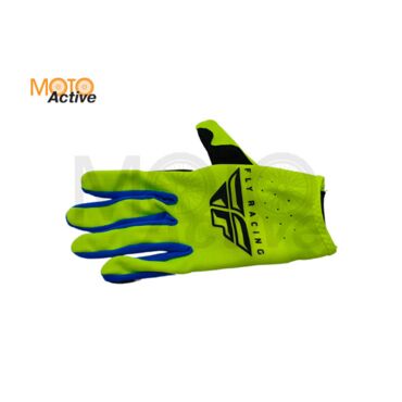 Перчатки FLY RACING LITE , Hi Vis желтый черный - миниатюра 2