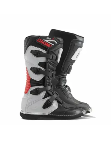 Мотоботы детские Gaerne SG J Black White Red