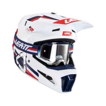 Leatt Шлем кроссовый Moto 3.5 Helmet Kit 2024 Royal - миниатюра 6