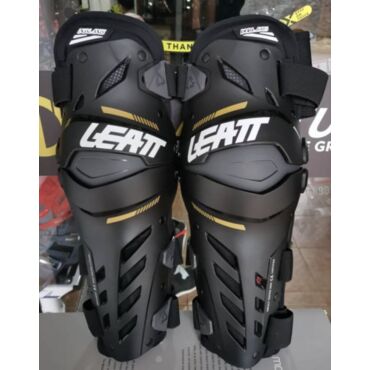 Leatt Наколенники детские Knee Guard Dual Axis Jr Черные - миниатюра 2