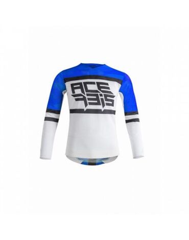 Acerbis Джерси MX J Race голубой белый
