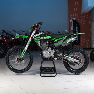 Мотоцикл Кросс Motoland XT 250 HS (172FMM) зеленый 21 18 - миниатюра 1