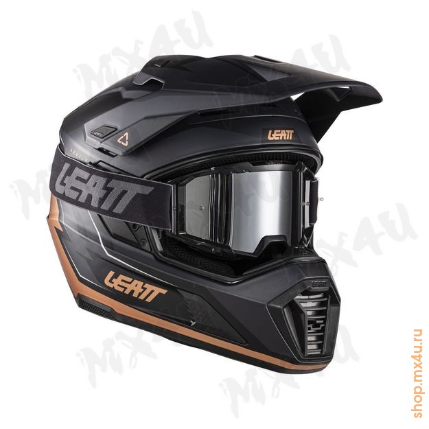 Кроссовый шлем ADV 7.5 Black Bronze V26 - фото 5