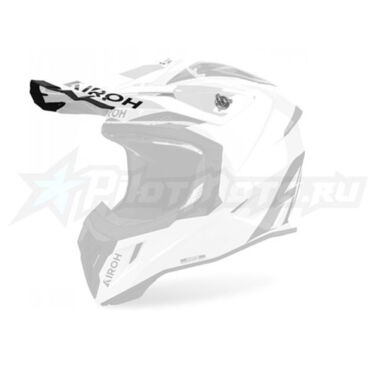 Козырек к шлему Airoh Aviator Ace 2, white gloss - миниатюра 1