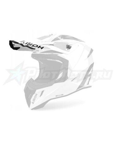 Козырек к шлему Airoh Aviator Ace 2, white gloss