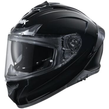 Шлем дорожный SMK TYPHOON, black gloss (S, Взрослая  Дорожная) - миниатюра 1